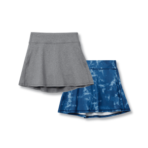 Girls Trail Active Skort – Print 2-Pack