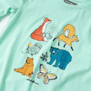 Girls Graphic Long-Sleeve Tee