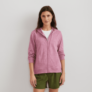 Women’s Waverly Cotton Slub Full-Zip Sweatshirt