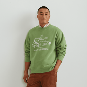Men’s Vintage Soft Sport Shop Crew