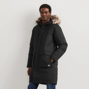 Men’s Superior Down Waterproof Hooded Stadium Coat