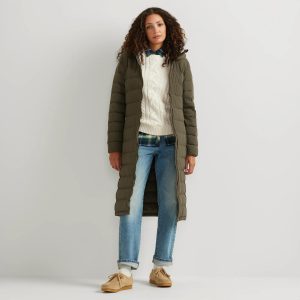 Women’s EB Stretch Down Hooded Duffle Coat