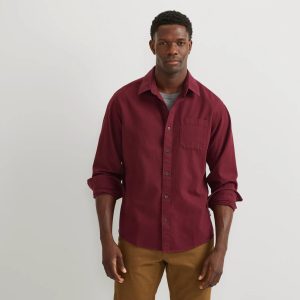 Men’s Eddie’s Favorite Flannel Classic Fit Shirt – Solid